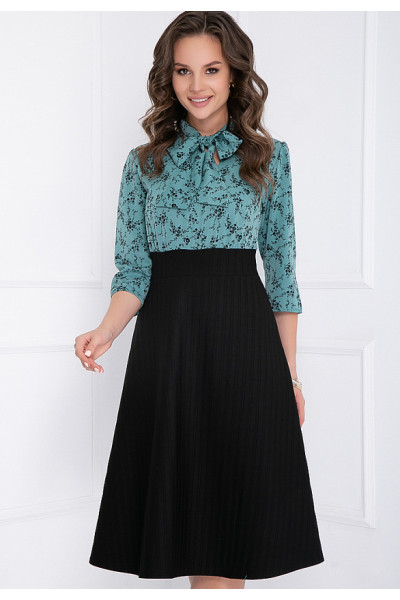 ПЛАТЬЕ ОДЕЛЛИО (БЛЭК ГРИН)