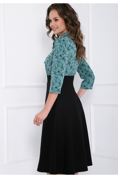 ПЛАТЬЕ ОДЕЛЛИО (БЛЭК ГРИН)