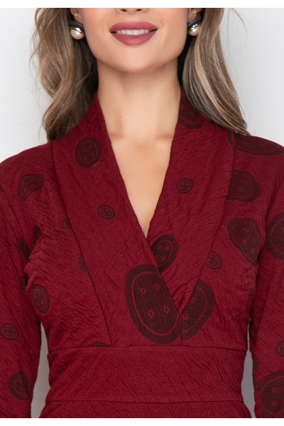 ПЛАТЬЕ РАВЕННА (БОРДО) ПЛАТЬЕ РАВЕННА (БОРДО)