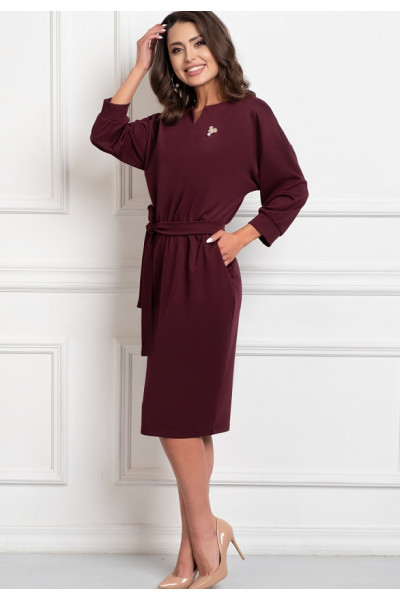 ПЛАТЬЕ ЛАМОРЕ (БОРДО)