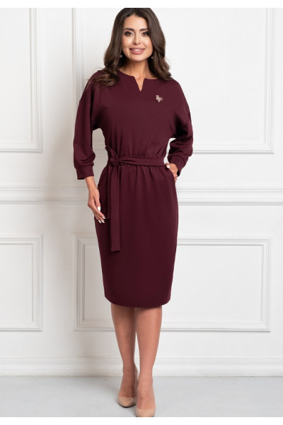 ПЛАТЬЕ ЛАМОРЕ (БОРДО)